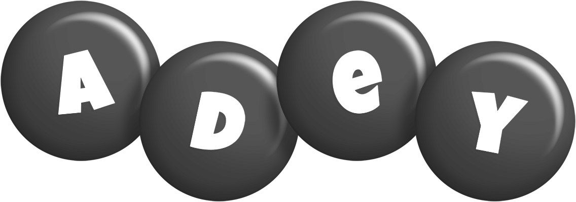 Adey candy-black logo