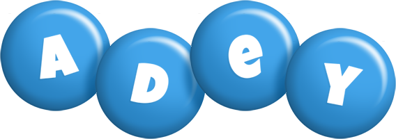 Adey candy-blue logo