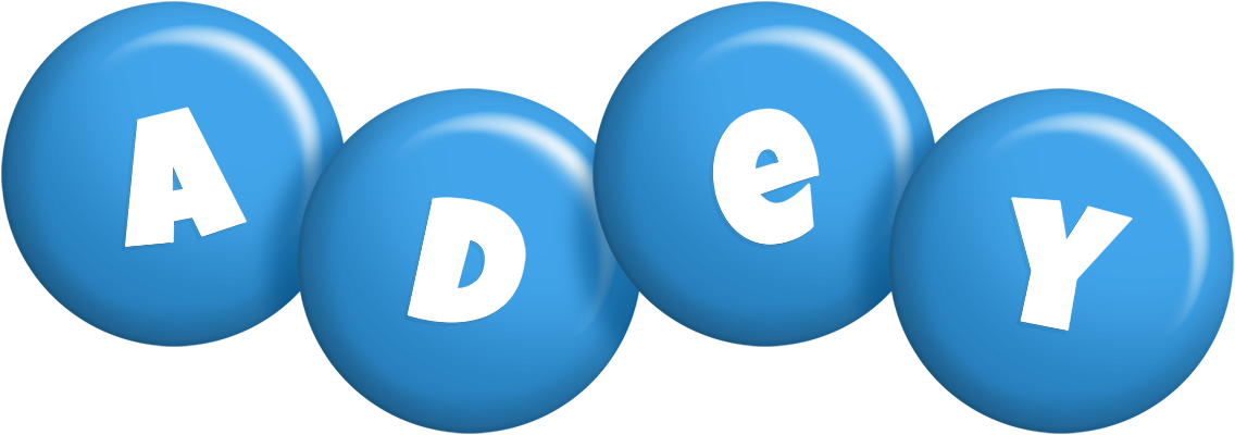 Adey candy-blue logo