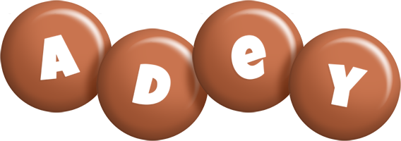 Adey candy-brown logo