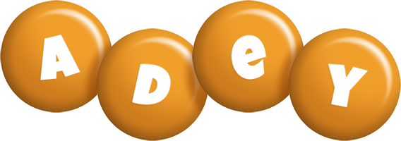 Adey candy-orange logo