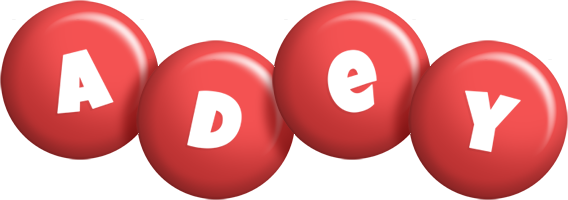 Adey candy-red logo