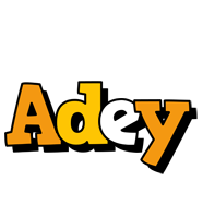 Adey cartoon logo