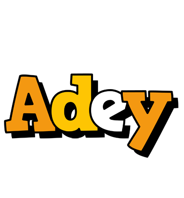 Adey cartoon logo