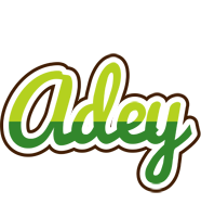 Adey golfing logo