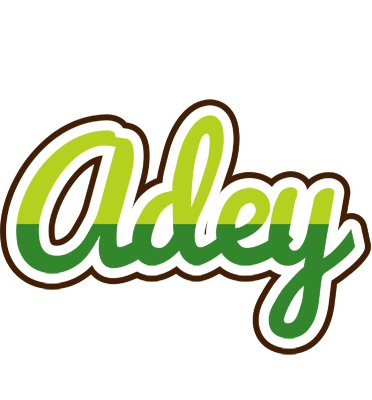 Adey golfing logo