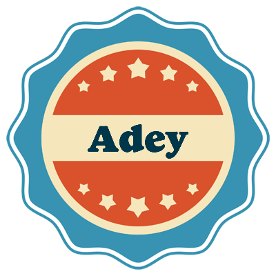 Adey labels logo