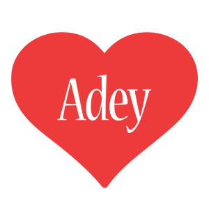 Adey love logo