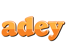 Adey orange logo