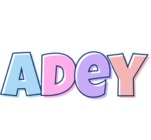 Adey pastel logo