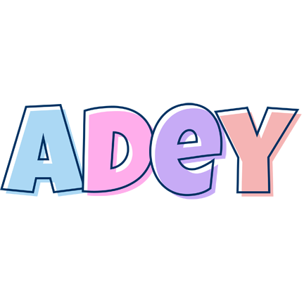 Adey pastel logo