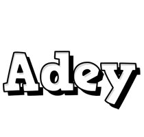 Adey snowing logo