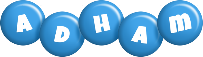 Adham candy-blue logo