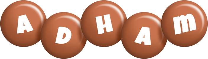 Adham candy-brown logo
