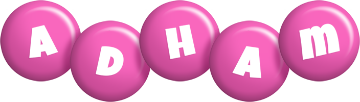 Adham candy-pink logo