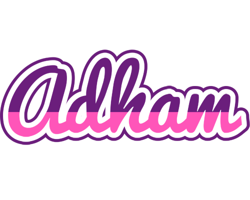 Adham cheerful logo