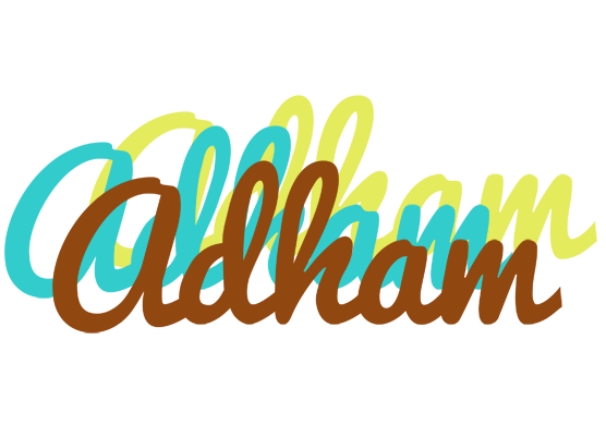 Adham cupcake logo
