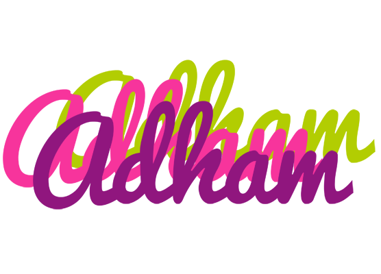 Adham flowers logo