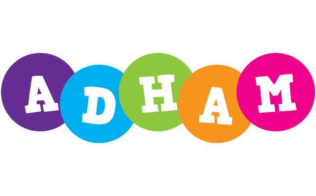 Adham happy logo