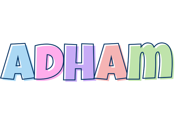 Adham pastel logo
