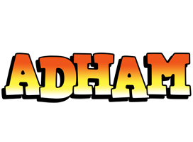 Adham sunset logo