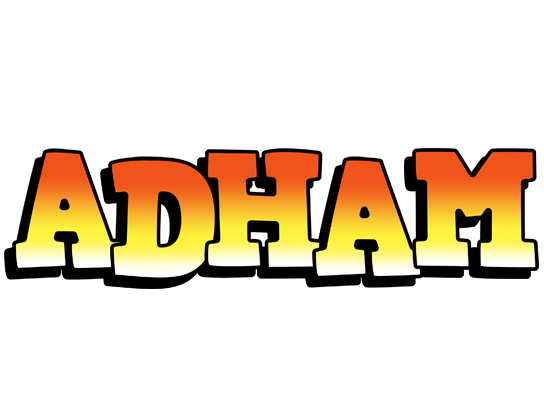 Adham sunset logo