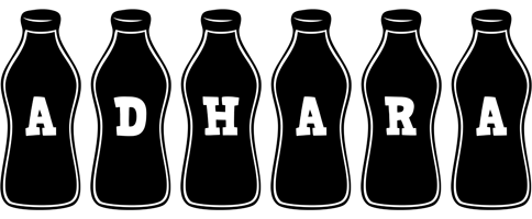 Adhara bottle logo