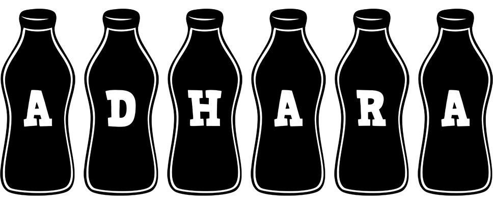 Adhara bottle logo