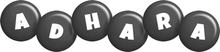 Adhara candy-black logo