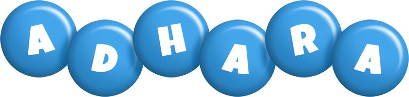 Adhara candy-blue logo