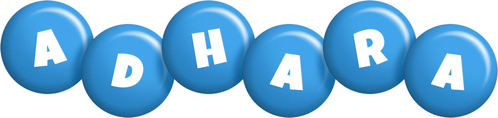 Adhara candy-blue logo