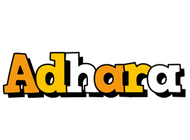Adhara cartoon logo