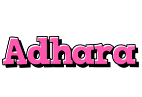 Adhara girlish logo