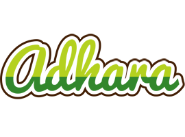 Adhara golfing logo