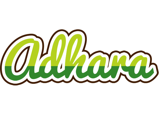 Adhara golfing logo