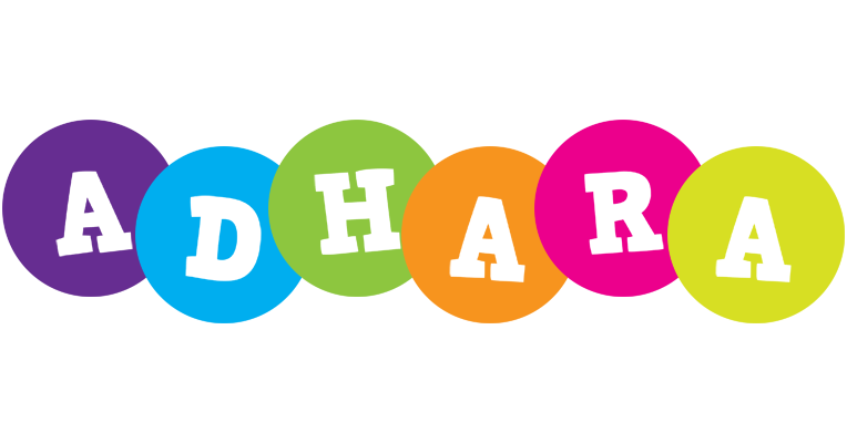 Adhara happy logo
