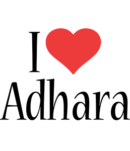 Adhara i-love logo