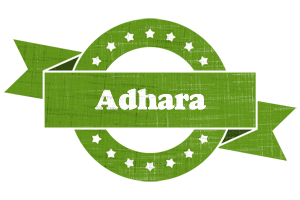 Adhara natural logo