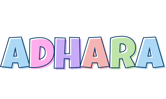Adhara pastel logo