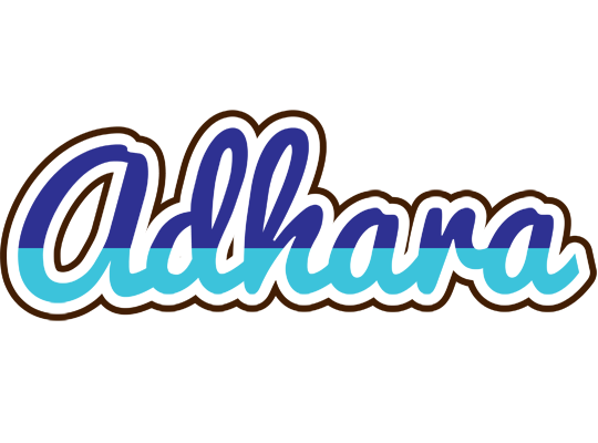 Adhara raining logo