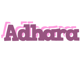Adhara relaxing logo