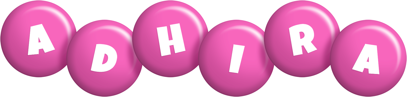 Adhira candy-pink logo