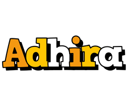 Adhira cartoon logo