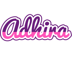 Adhira cheerful logo