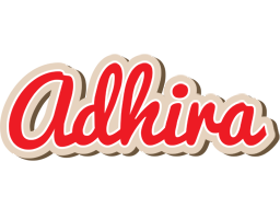 Adhira chocolate logo