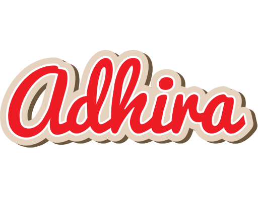 Adhira chocolate logo