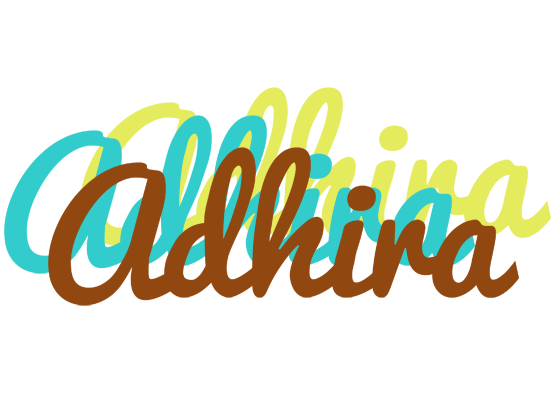 Adhira cupcake logo