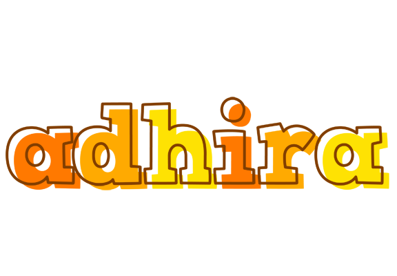 Adhira desert logo