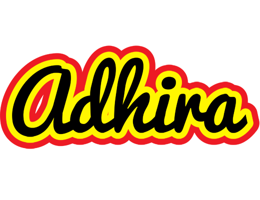 Adhira flaming logo