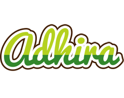 Adhira golfing logo